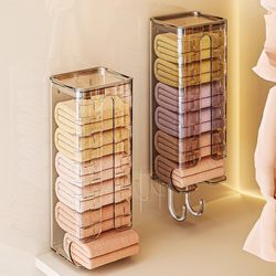 Underwear Storage Box, Home Wardrobe Wall-Mounted Organizer for Socks, Drawer-Style Hanging Stockings Storage Solution