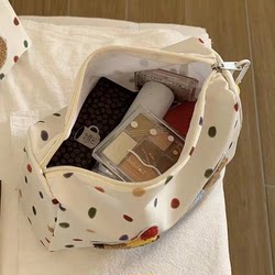 Cosmetic Bag Large Capacity Women's Portable 2025 New Style Skin Care Product Storage Travel Toiletry Bag Cosmetic Bag