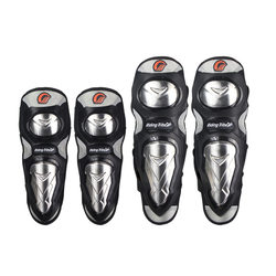 Riding Tribe Motorcycle Protective Gear Four-piece Set Knee Pads Elbow Pads Thickened Cycling Anti-fall Protective Gear Off-Road P19