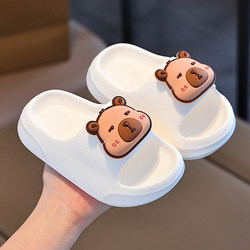 Summer Eva Cute Sandals Kapibara Comfortable Thick-Soled soft sole Non-Slip Non-Stinky Baby Children's Slippers