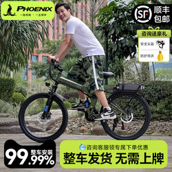 Phoenix Electric Power Bicycle Foldable Ultra Light Portable Mountain Bike 2025 New arrival Adult to Work Bicycle