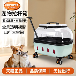 Pet Trolley Bag, Cat Carrier, Portable Pet Bag for Outings, Dog Carrier, Cat Box, Large Capacity Cat Carrier for Outings
