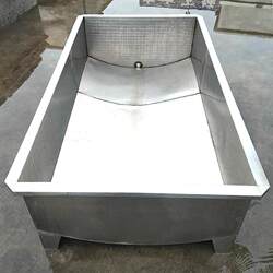 In-Stock Supply of Stainless Steel Single-Tank Sinks, Stainless Steel Sinks in Various Sizes, Industrial-Grade Liquid Containers