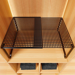 Expandable Wardrobe Divider Shelf, Wardrobe Partition Board, Built-In Wardrobe Shelf, Shoe Cabinet Divider, Storage Organizer