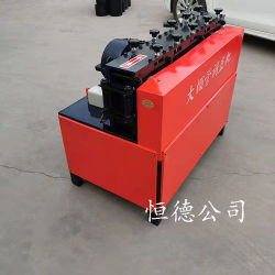 Greenhouse steel pipe straightening machine 22/25/32 bent pipe straightening machine special-shaped straightening scaffolding galvanized straightening and bending machine