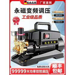 German Black Cat High-Pressure Car Washer for Home Use 220V High-Power Cleaning Machine Portable Automatic Car Washing Tool