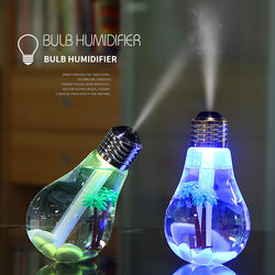 New Model Bulb Humidifier for Bedroom, Small Size with Large Mist Output, Desktop Air Humidifier