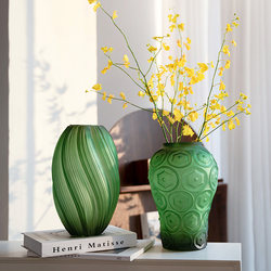 Nordic Vase with a Light Luxury and High-End Feel, Hydroponic Vase for Lilies and Roses, Light Luxury and High-End Vase Decoration for Living Room Flower Arrangement