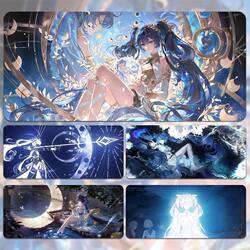 Yunomochao Mouse Pad, Extra Large, High Aesthetic Appeal, Two-Dimensional Game E-Sports Keyboard Pad, Dormitory Non-Slip Desk Pad