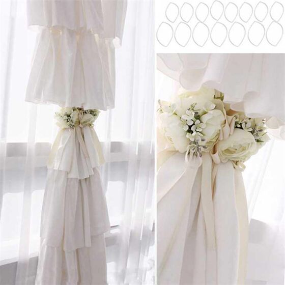 
Curtain strap clip accessories tie rope European style decorative curtain buckle lace gauze curtain curtain curtain curtains and accessories b