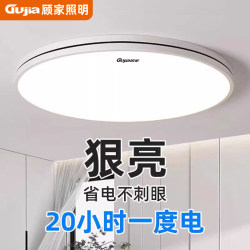 Gujiayi 2026 New Model Led Ceiling Light for Room, Bedroom, and Living Room, Modern and Simple Design, Zhongshan Lighting Fixtures