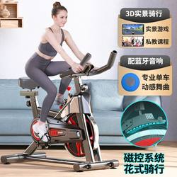 Home-Use Spinning Bike, Silent Exercise Bike, Indoor Exercise Bike, Fitness Equipment for Body Exercise and Running