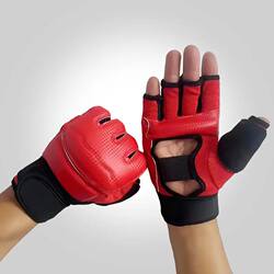 Boxing Gloves Half-Finger Gloves for Adults and Children, Sanda, Unisex, for Punching Bags, Fighting Protective Gear, Taekwondo Hand and Foot Protection Gloves