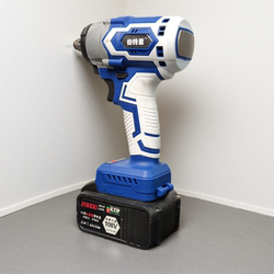 Electric Wrench, Brushless Electric Wrench, High Torque, Electric Impact Wrench for Construction and Woodworking, Electric Wrench for Automotive Use