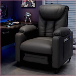 Lazy Sofa Gaming Chair, Home Office Chair, Comfortable Chair for Long Sitting, Bedroom Dormitory Internet Cafe Computer Chair