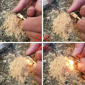 
Outdoor pine fire starter fire tools flammable pine powder outdoor picnic tools bushcraft