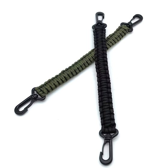 
Portable paracord woven water cup handle backpack outdoor multi-functional water bottle thermos cup handle handle accessories