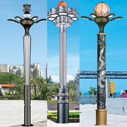 LED landscape lighting retro modern simple landscape lighting carved solar outdoor galvanized landscape lighting
