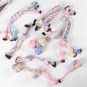 
Pet supplies new pet toys teething resistant cotton rope ball cat and dog toys puppy toys exclusive to Amazon
