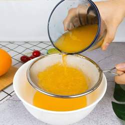 Stainless Steel Skimmer Spoon with Filter Mesh for Hot Pot, Oil Separator, Household Kitchen Residue Skimmer Tool