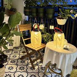 Garden light solar outdoor lawn light modern simple patio light portable garden lawn light waterproof outdoor light