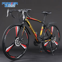 Permanent Road Bicycle for Adults, Unisex, Student Variable-Speed Racing Bike, Youth Student Scooter