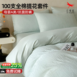 Class a Four-Piece Bedding Set 100% Pure Cotton 2026 New Spring and Summer Light Luxury High-End Feel Bed Sheet Duvet Cover Bedding Set