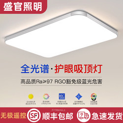 Led Living Room Lamp Simple Modern Rectangular Atmospheric Home High-End Ceiling Lamp Bedroom Lighting Creative Stylish