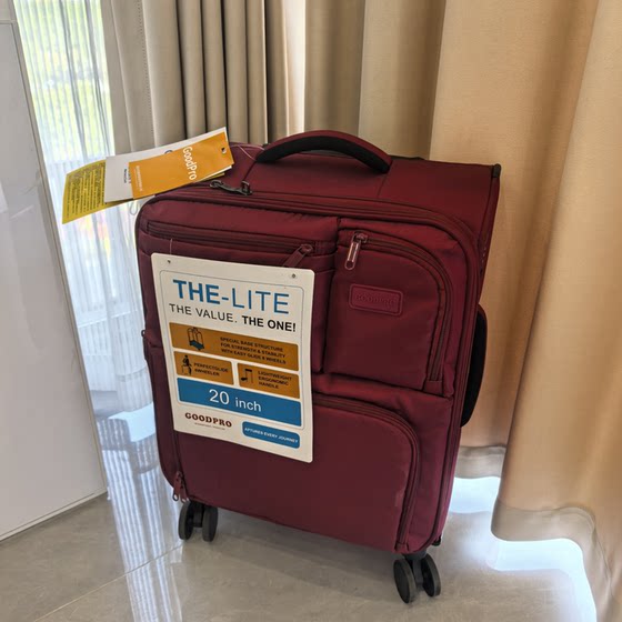 
2025 new ultra-light and silent Oxford trolley case 24-inch suitcase large capacity 28 checked luggage for men and women