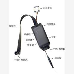 Ultra-Clear Video Smart Aerial Photography Wireless Wifi Camera Mobile Phone Remote Monitoring 4g Indoor Home Video Recording Module