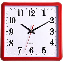 Clock for Living Room, Home Wall Clock, Wall Decoration, Children's Room, Bedroom, Rectangular Quartz Clock, Stylish and Simple