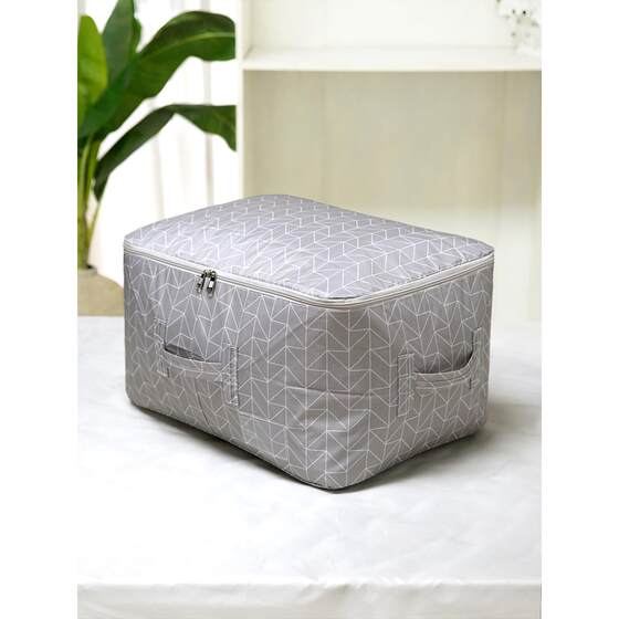 
Environmentally friendly moisture-proof printed Oxford cloth oversized quilt clothing storage and finishing bag household utensils and quilts dust bag