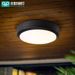 Outdoor Ceiling Light Waterproof Led Entrance Hallway Outdoor Moisture-Proof Corridor Insect-Proof Foyer Terrace Balcony Sensor Light