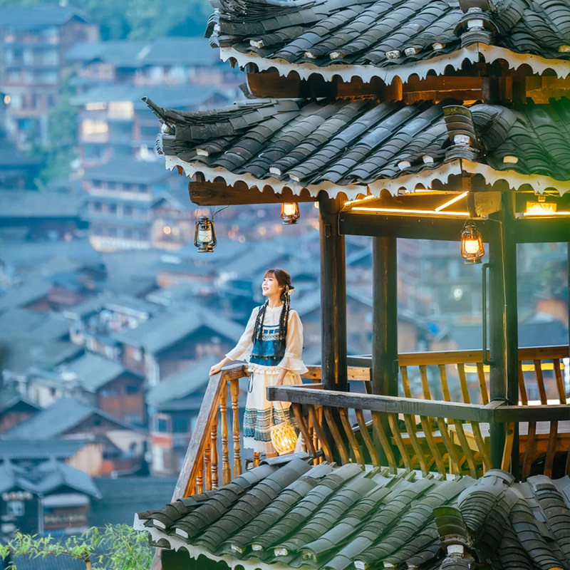 29人小团|2+1保姆车贵州旅游5天纯玩黄果树小七孔西江苗寨4钻酒店