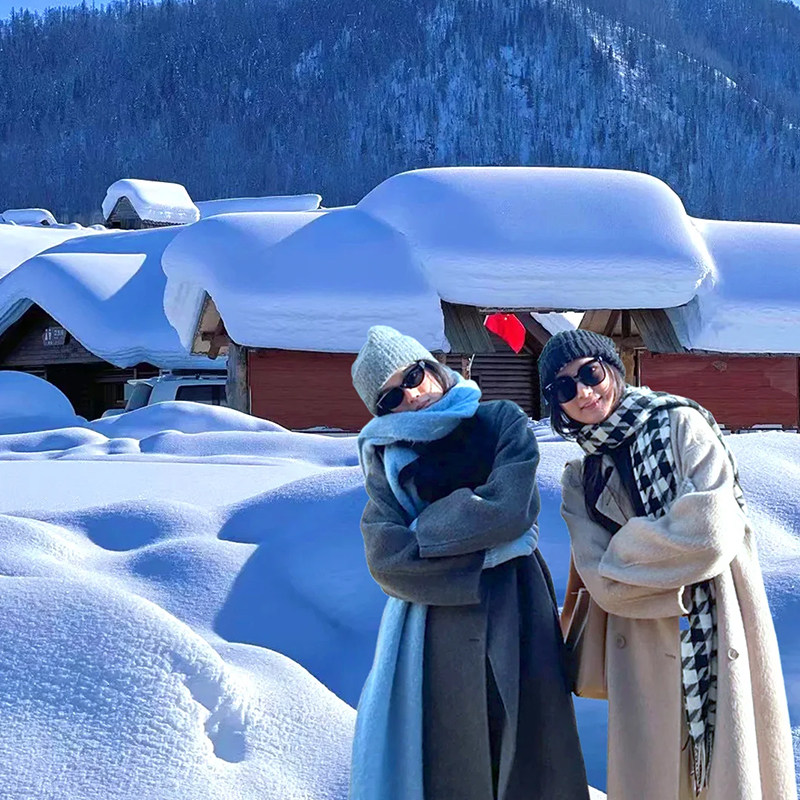 6人纯玩小团新疆旅游8天7晚0自费喀纳斯赛里木湖禾木村雪景小木屋