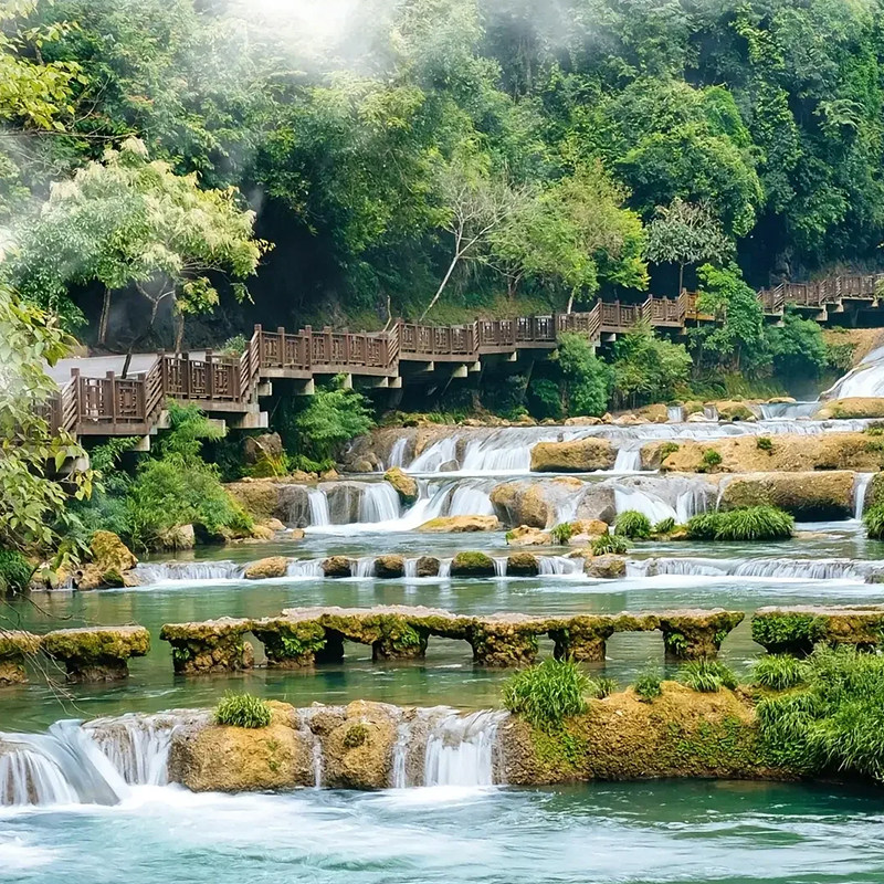 2+1保姆车 | 贵州旅游5天4晚纯玩黄果树小七孔西江千户苗寨客栈