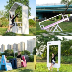 Instagram-Famous Photo Spots in the Scenic Area: Swing Seats, Sculptures, Angel Wings, Ornaments, Beachside, Beach, Homestay, Park Decorations