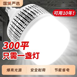 High-Power Led Light Bulb E27 Screw Base Ultra-Bright Energy-Saving Lamp 100W Extra Bright Factory Workshop Engineering Lighting Lamp Genuine Product