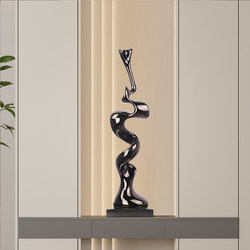 Abstract Sculpture Art Ornaments with a Wealth of Wealth, Living Room Home Decoration, Entrance Hall, Office Niche, Resin Crafts