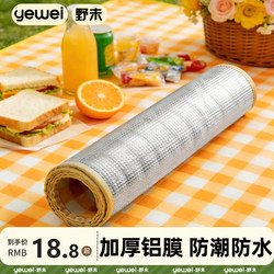Moisture-Proof Mat, Picnic Mat, Outdoor Camping Waterproof and Moisture-Proof Thickened Portable Mat, Spring Outing Lawn Tent Floor Mat