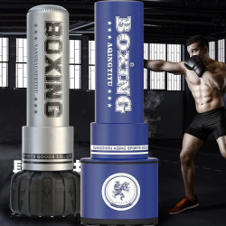 Boxing Punching Bag, Freestanding, Enlarged and Thickened, Professional, for Adults, Home Use, Non-Tumbling, Sandbag for Martial Arts, Fitness Training, Boxing Column