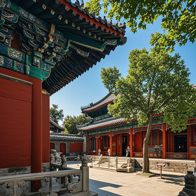 北京恭王府/天坛联票-颐和园-圆明园一日游清北外景/无线耳麦可接