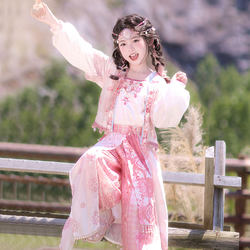 Hanfu for Girls, Children's Traditional Chinese Costume, Little Girl's Chinese Style Outfit, Ethnic Clothing, Tang Suit, 2026 New Spring Collection