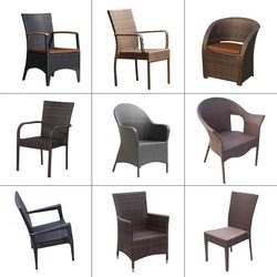 Outdoor rattan chairs outdoor balcony courtyard terrace rattan chairs outdoor garden leisure tea restaurant cafe table chairs