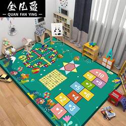 Hopscotch Floor Mat for Children 2025 New Model Bedroom Non-Climbing Mat Flying Chess Game Living Room Modern Home Use
