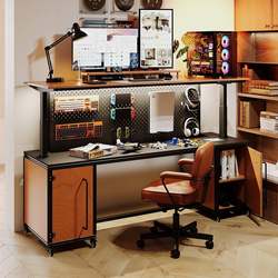 [Free Shipping to Xinjiang] [Free Shipping to Tibet] Aluminum Profile Electric Height-Adjustable Office Computer Desk for Gaming, No Installation Required