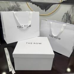 The Row Gift Box Gift Bag Handbag Gift Bag Paper Bag Tote Bag Birthday Gift Bag Valentine's Day Shopping Paper Bag
