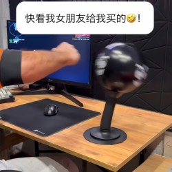 Desktop Stress-Relief Boxing Speed Ball Office Desk Stress-Relief Reaction Speed Training Home Punching Bag