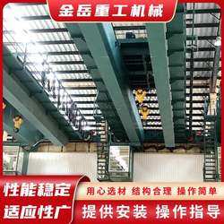 QD type double beam grab bridge crane 2 tons double beam overhead crane indoor 50 tons double beam crane