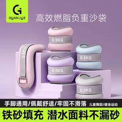 Weighted Sandbags for Leg and Wrist Straps, Women's Wristbands and Ankle Bands, Sports Training, Muscle-Building, Resistance Training, Dance-Specific Sandbags